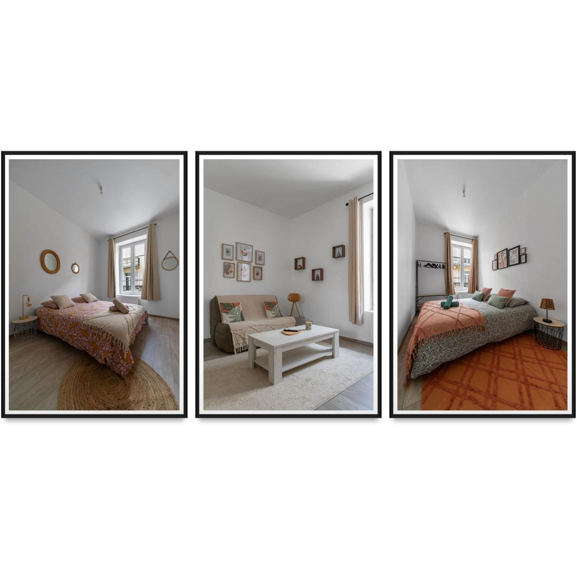 Le Ravy - Appartement Design, 2 Chambres, Centre Ville Vichy Bagian luar foto